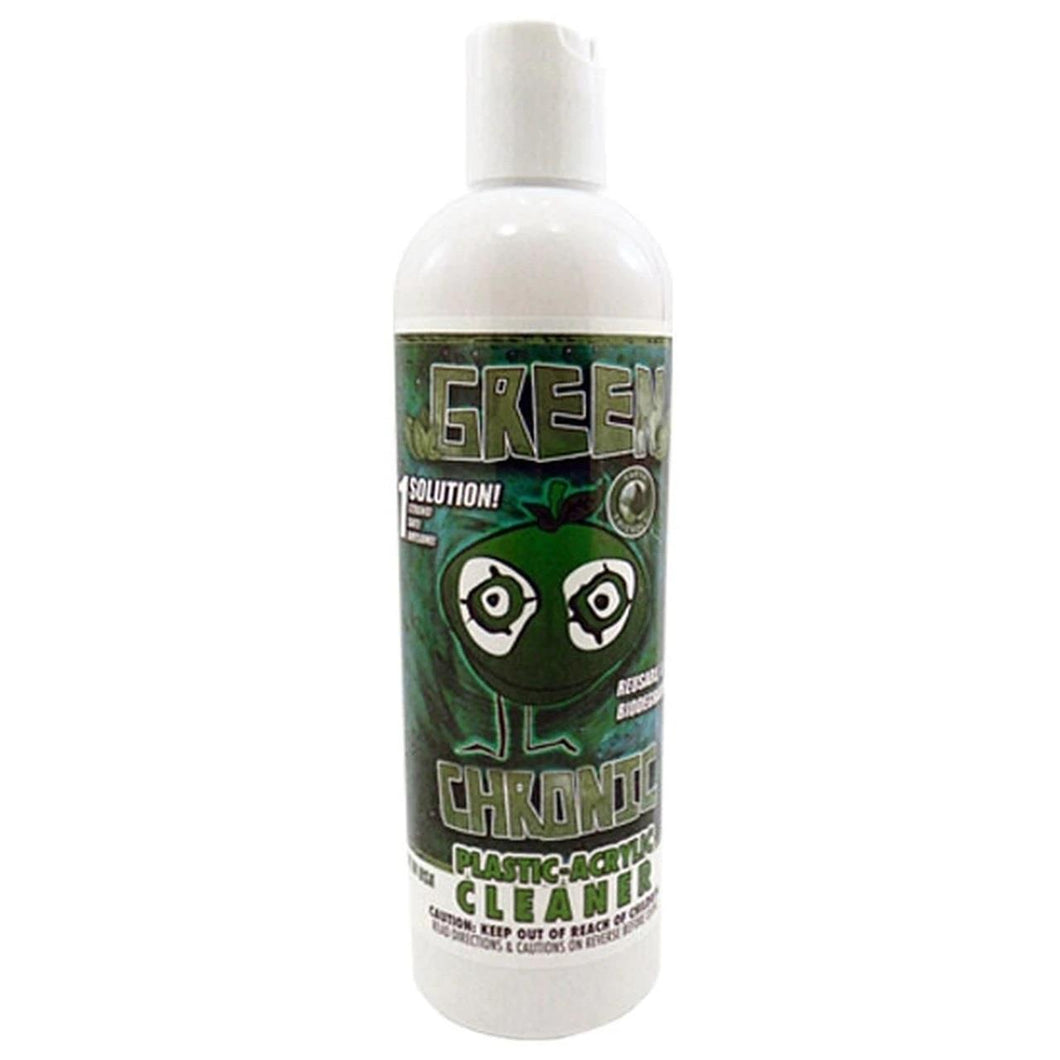 Orange Chronic Green Chronic Cleaner For Acrylic / Plastic 12oz Bottle