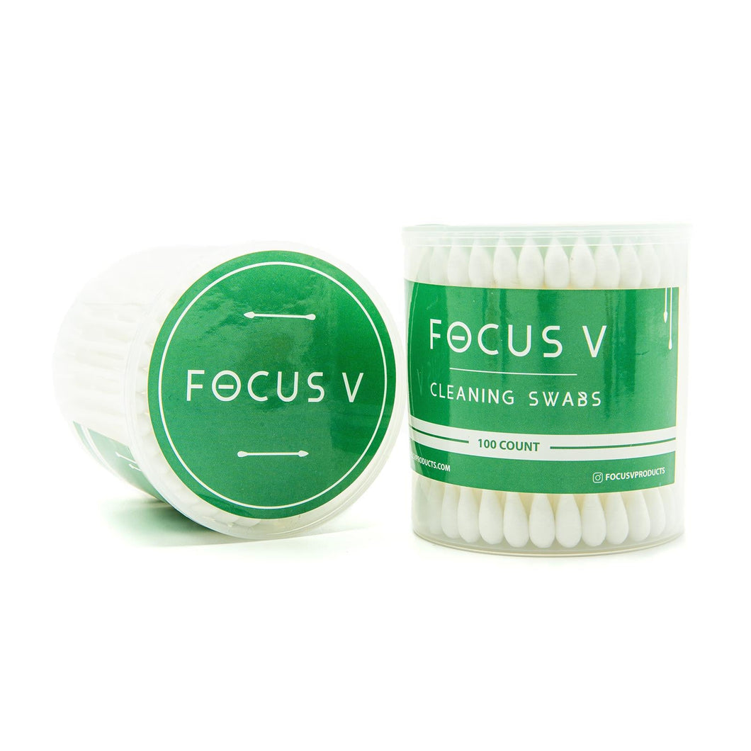 Focus V Carta Dab Swabs Cleaning Tools Cotton Tipped 100/pack