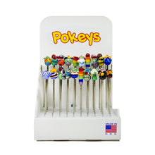 Load image into Gallery viewer, Pokeys Brand Glass Creature / Critter / Character / Animal On End of Metal Poker Asstd
