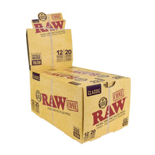 Load image into Gallery viewer, RAW Pre-Rolled Cone 70/30mm - 12 Packs/Box, 20 Cones/Pack
